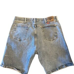 Vintage Wrangler Classic Light Blue Jean Shorts Jorts 
western wear Gorpcore
